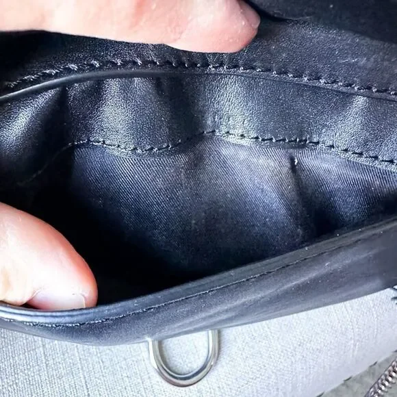 Rebecca Minkoff's M.A.B. Camera Black Leather Crossbody Purse Bag - Picture 8 of 16